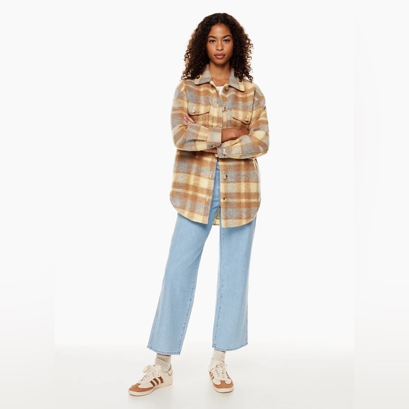 Aritzia Ganna Jacket/Shaket, plaid, XS (fits S) NWT - Picture 1 of 4